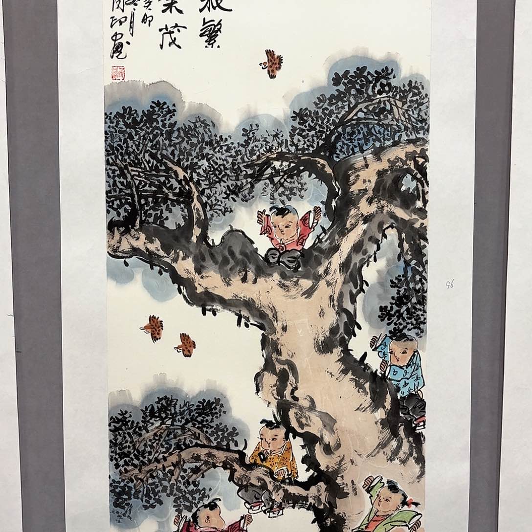 国画国画纯手绘作品请放心去藏