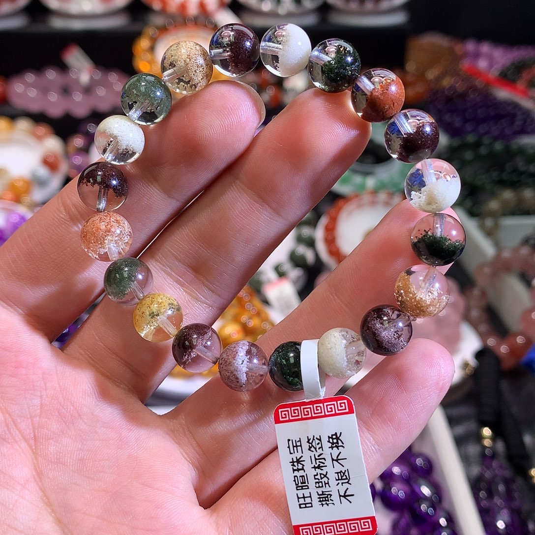 水晶手链未镶嵌四季幽灵9+