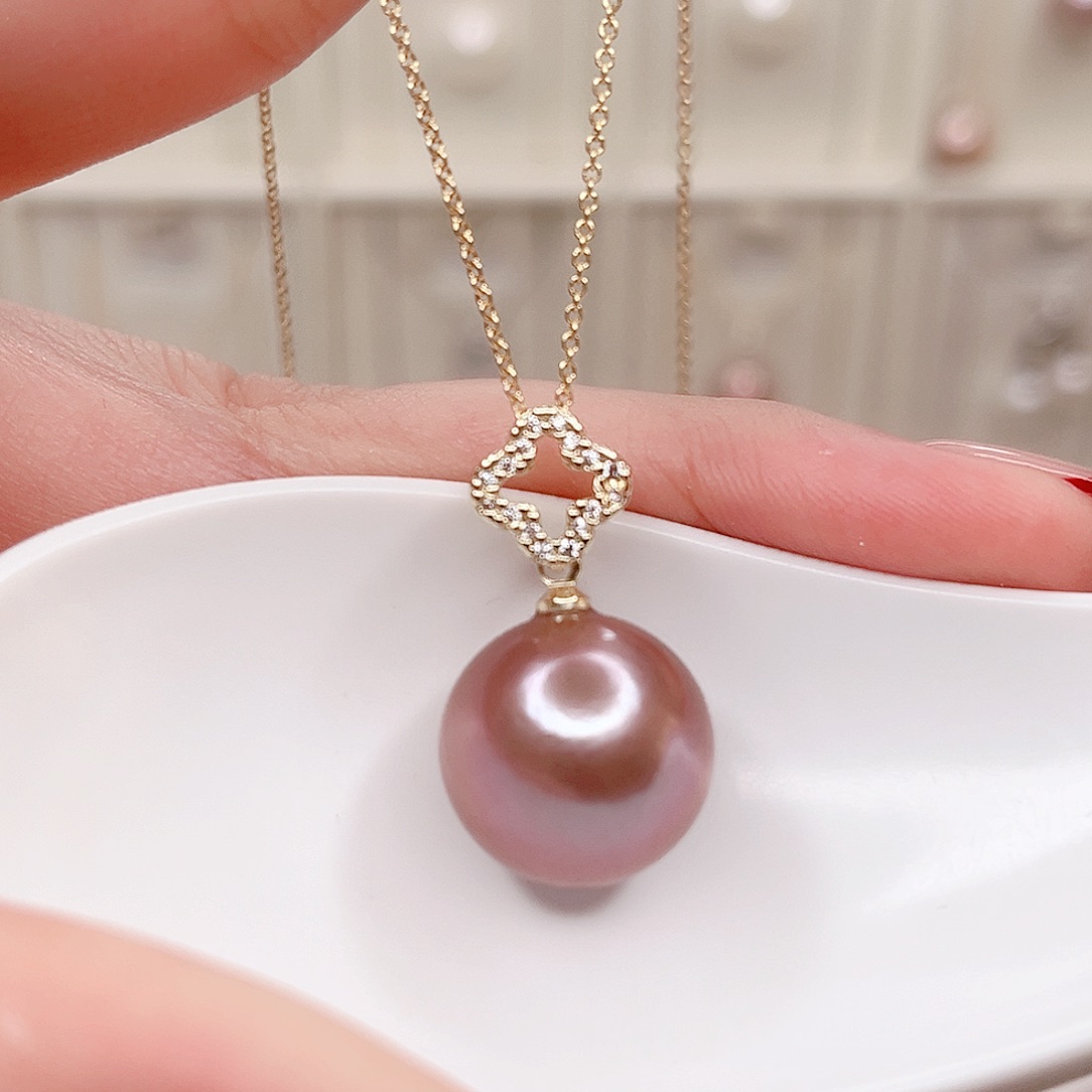 吊坠(赠链)淡水珍珠合金