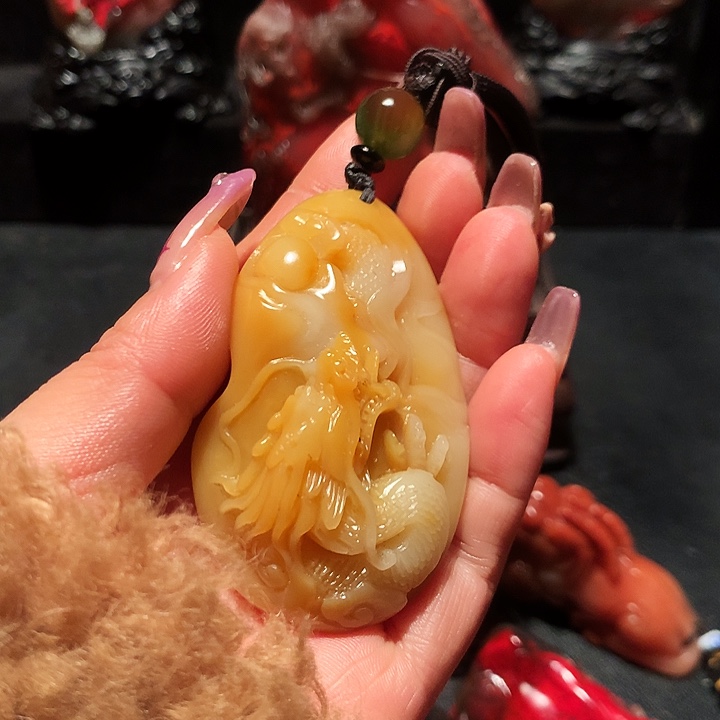 昌化石大师的作品漂亮的