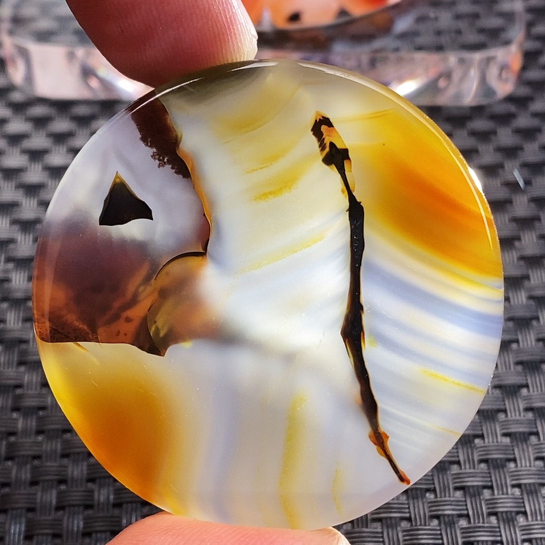 玛瑙/玉髓未镶嵌吊坠(不含链)89