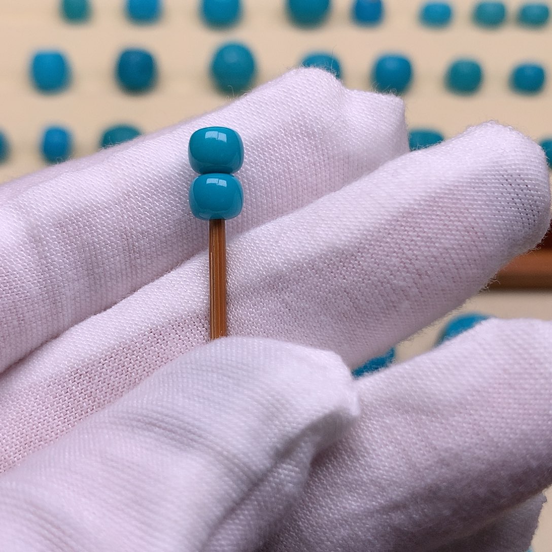 绿松石未镶嵌天然原矿绿松石老型5.7