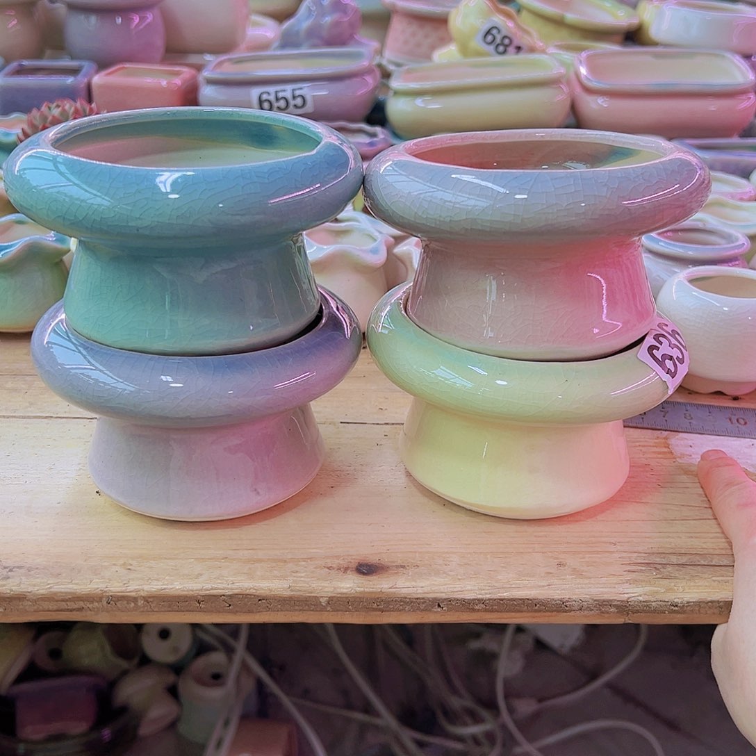 陶瓷花盆当场凑满12包邮