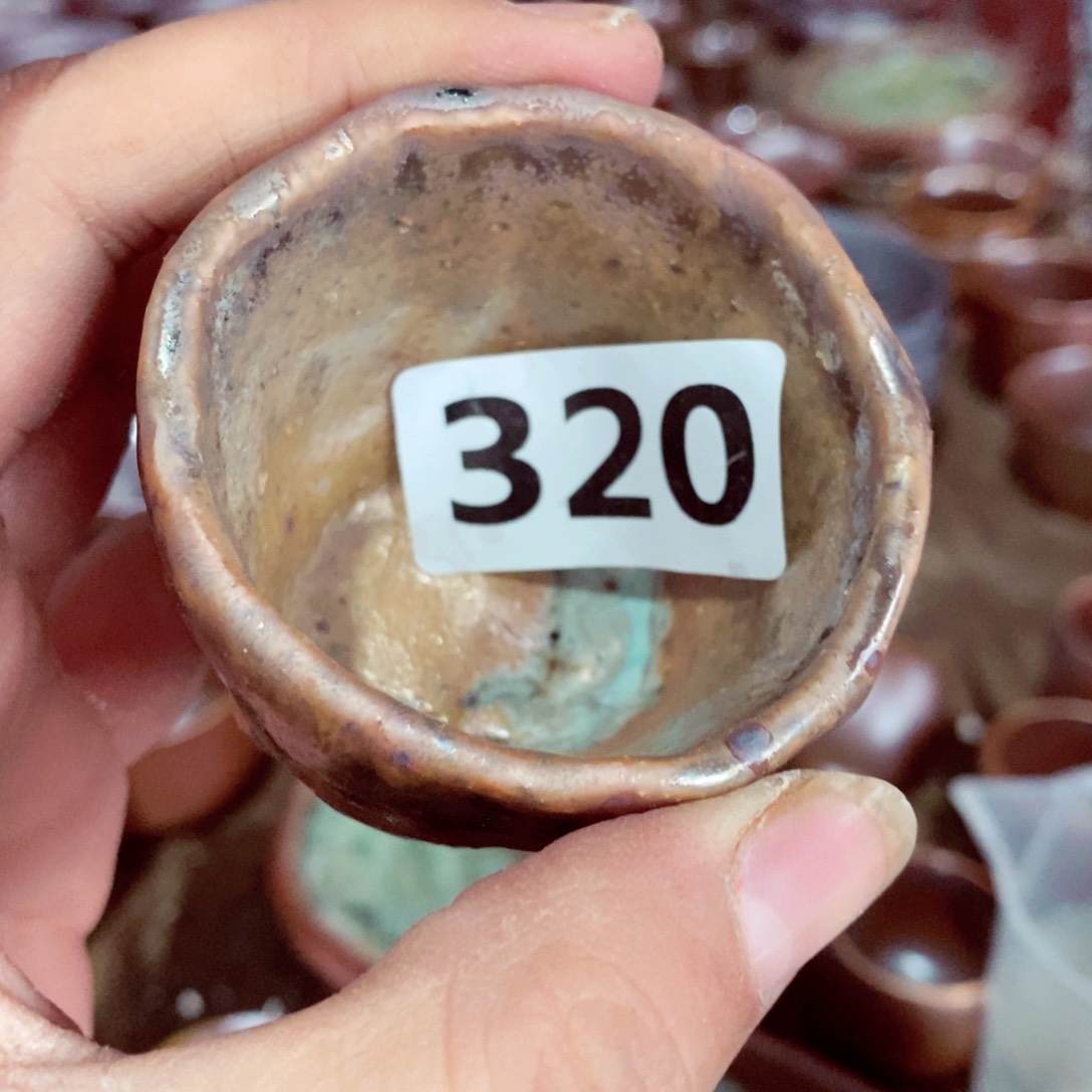 柴烧茶具陶瓷杯子