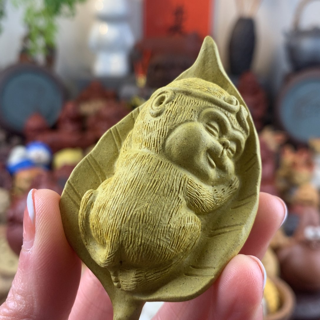 紫砂茶宠一叶封侯