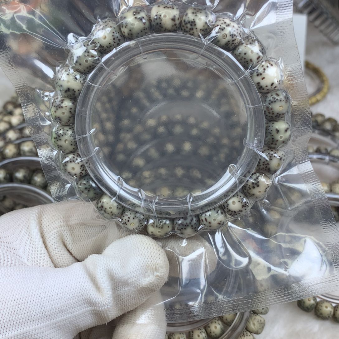 星月菩提手串11号散星青花瓷10×9