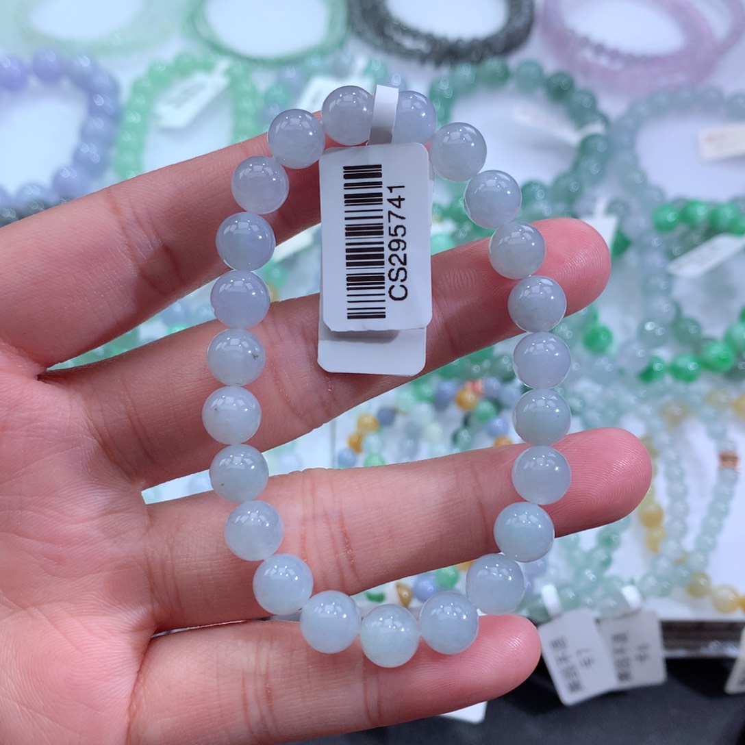 翡翠手链未镶嵌天然