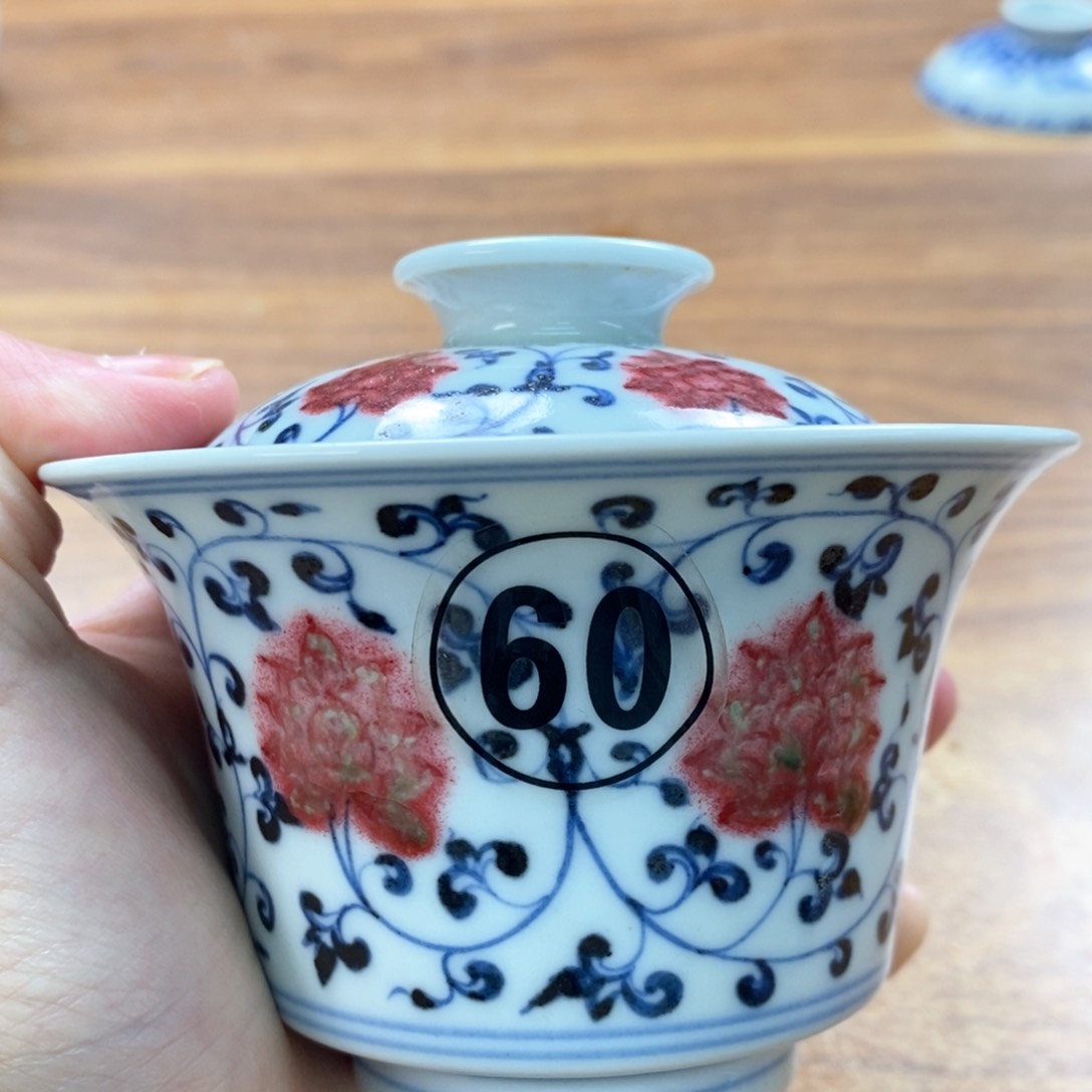手工手绘柴窑单杯
