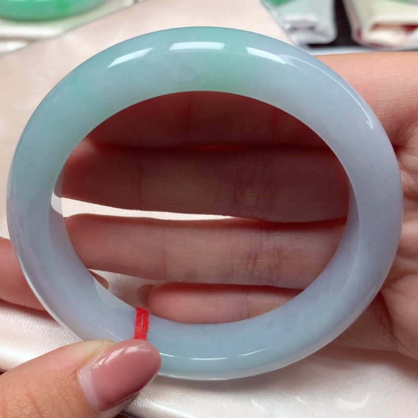 【闪购商品】翡翠手镯未镶嵌58圈