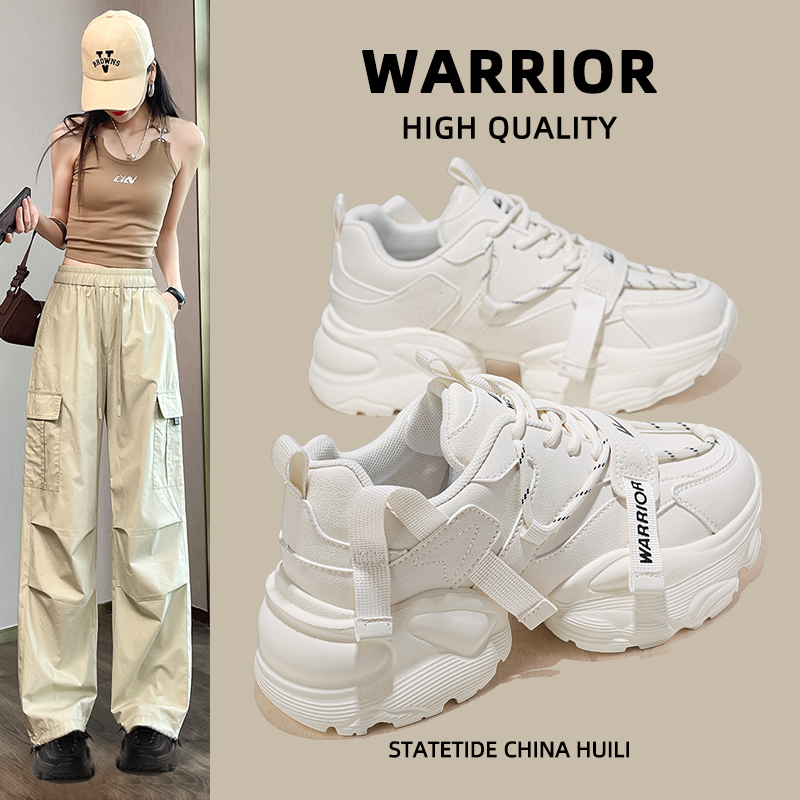 Warrior/回力老爹鞋女鞋子2025秋季新款学生韩版运动鞋女潮鞋百搭
