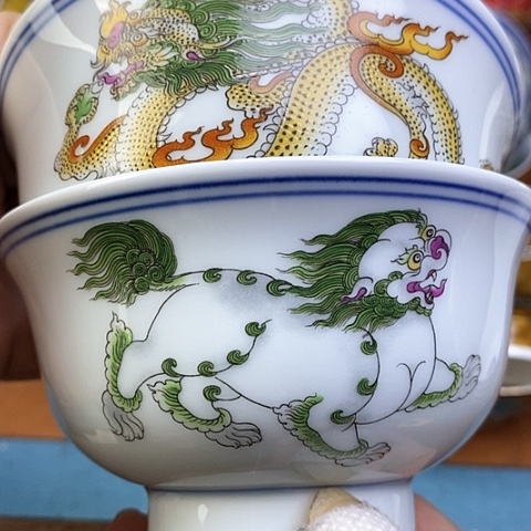 景德镇陶瓷藏式茶碗