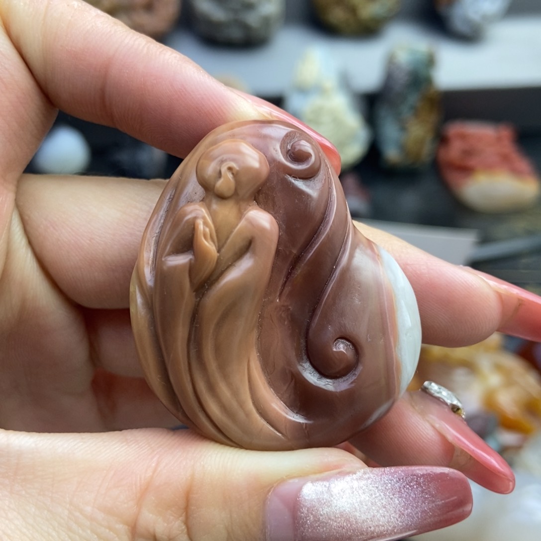 石英质玉挂件未镶嵌