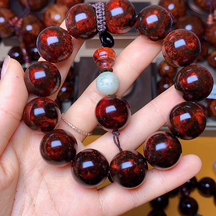 花梨木类手串/手链风化土埋料瘤疤老料高货1.8