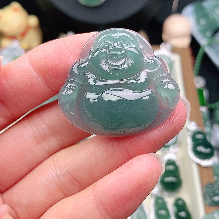 颈饰未镶嵌翡翠吊坠