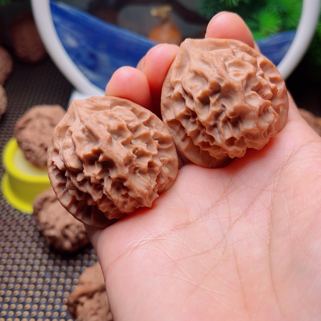 文玩核桃吊坠龙鳞41