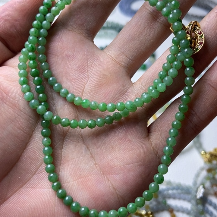 M***6定制翡翠未镶嵌缅甸翡翠a货卡3.6