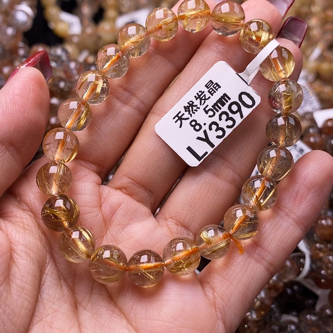 水晶手链未镶嵌水