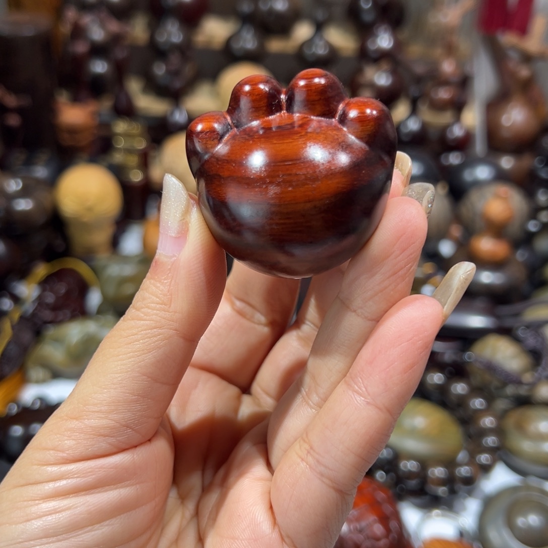 香榧木东非紫檀猫爪