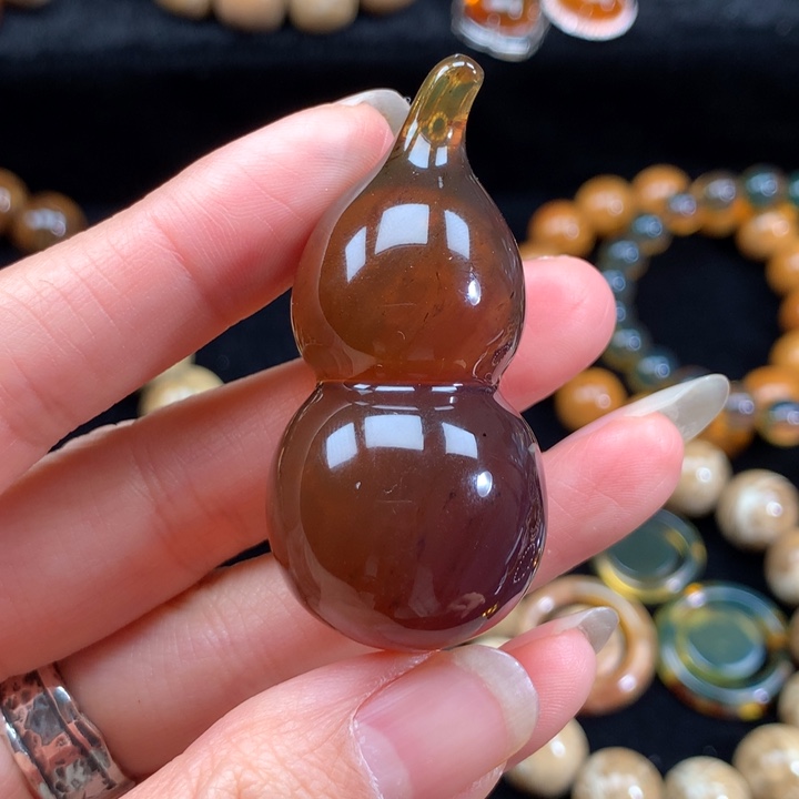 琥珀颈饰未镶嵌福利/福禄双全15g