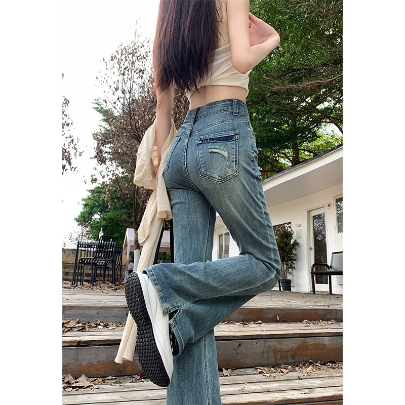 一号链接高品质孤品女牛仔裤，上选文字下选数字，默认微瑕介意不拍