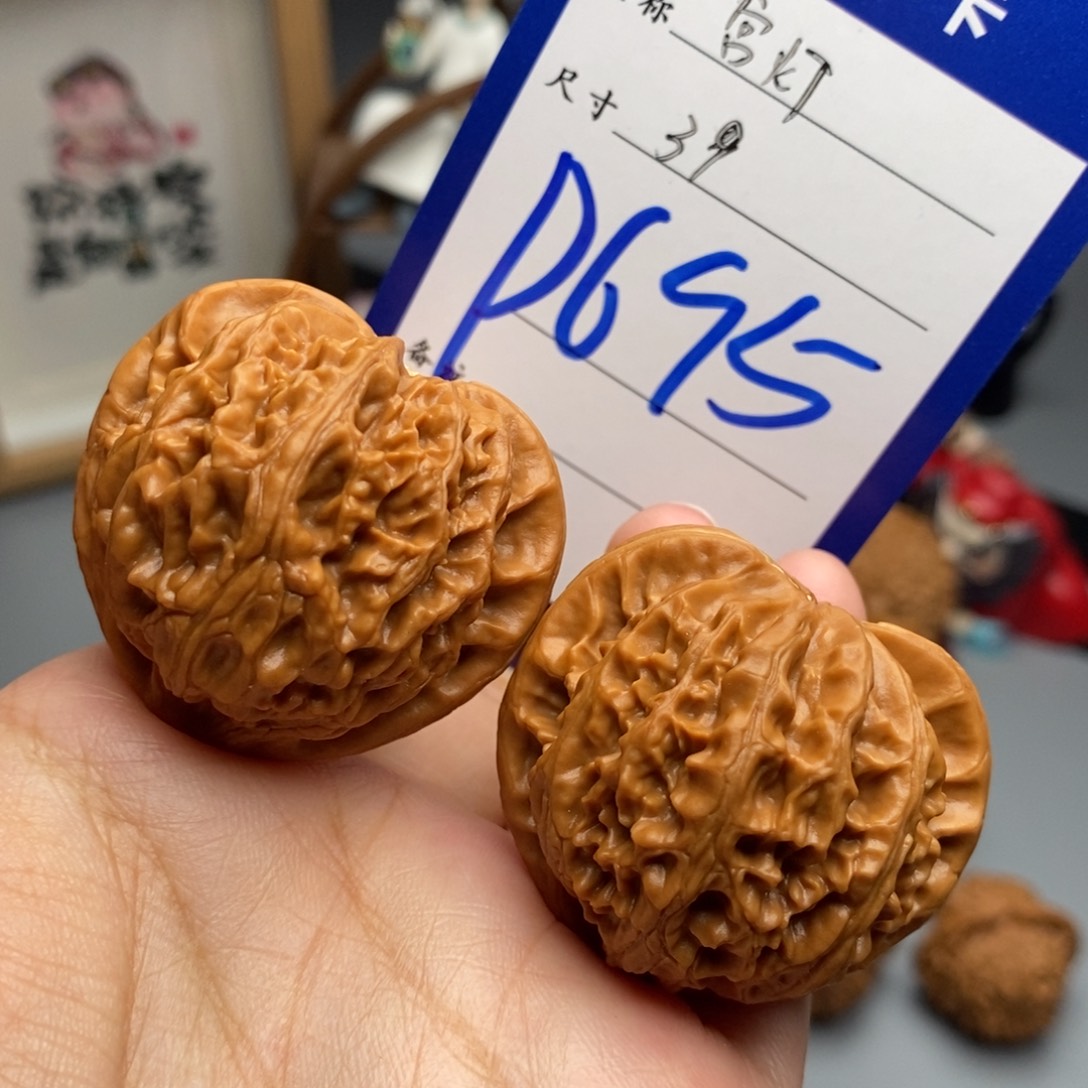 吊坠文玩核桃宫灯39