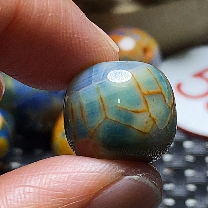 娟***子玛瑙/玉髓未镶嵌颈饰