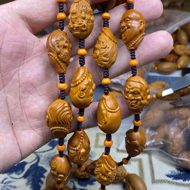 橄榄核手串/手链橄榄核雕工艺手串