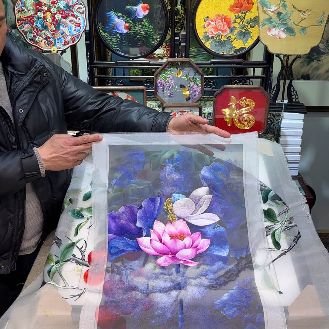 刺绣刺绣工艺精湛