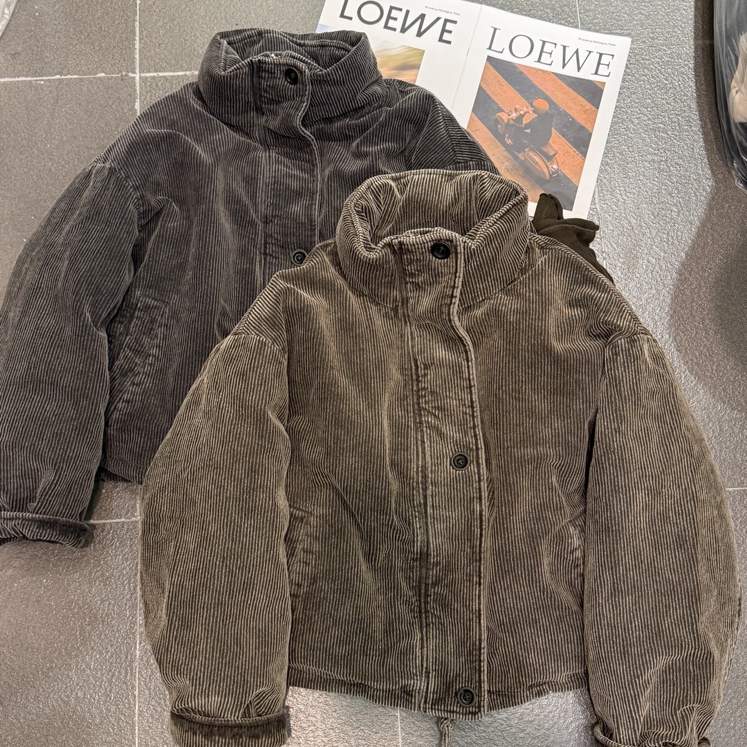 冬季简约立领短款白鸭绒加厚宽松百搭女款