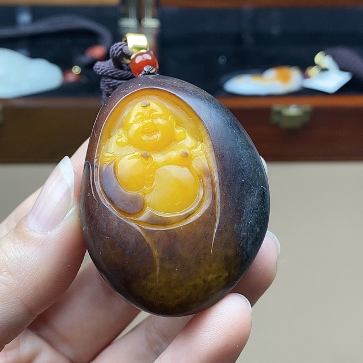 和田玉挂件未镶嵌F