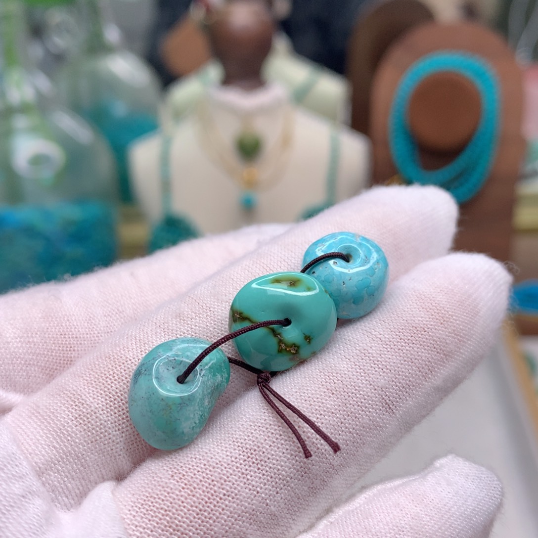 绿松石未镶嵌配饰