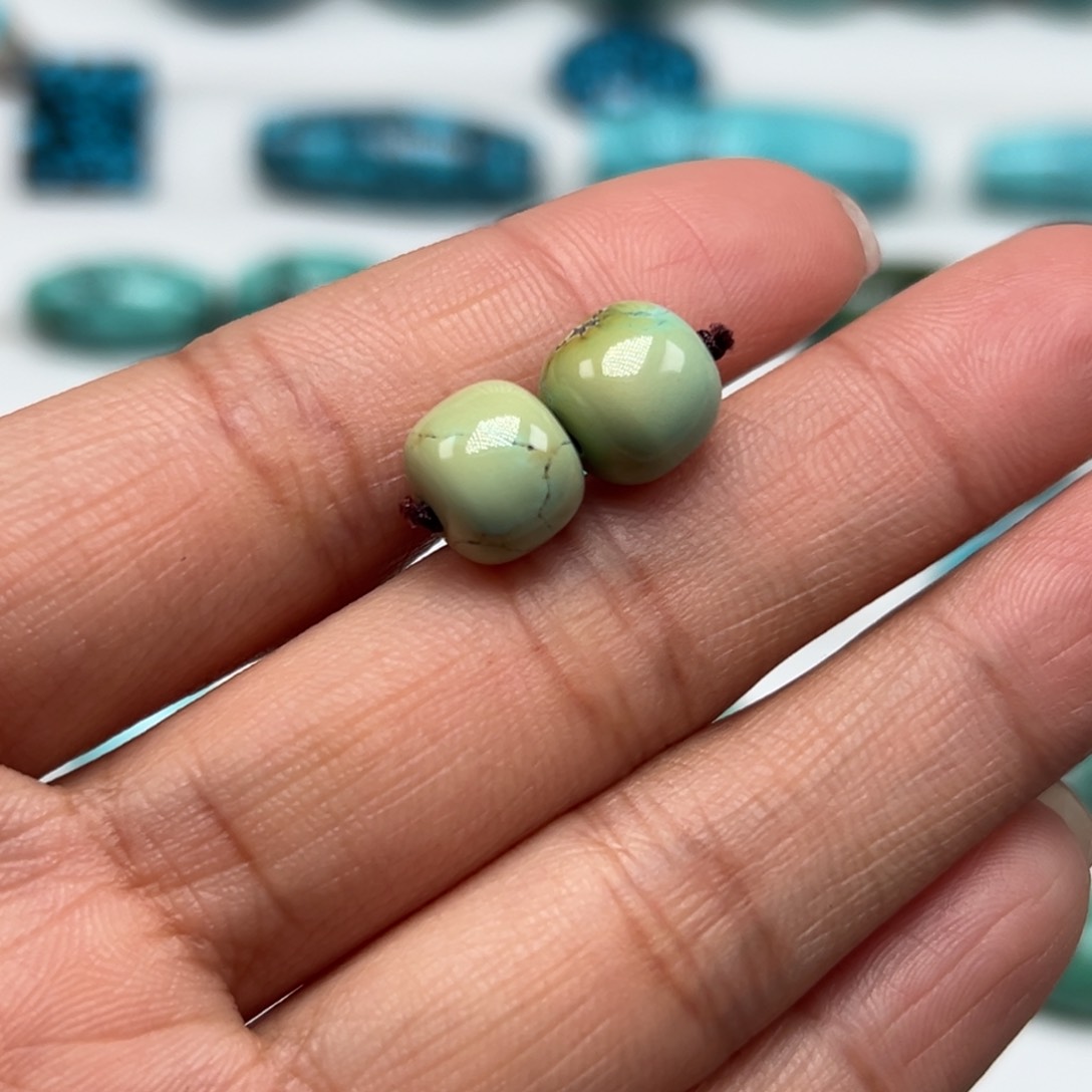 绿松石珠宝奇石未镶嵌