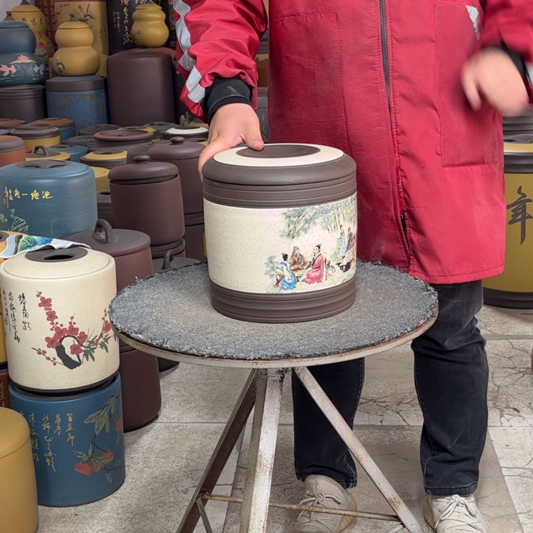 紫砂茶叶罐茶叶罐