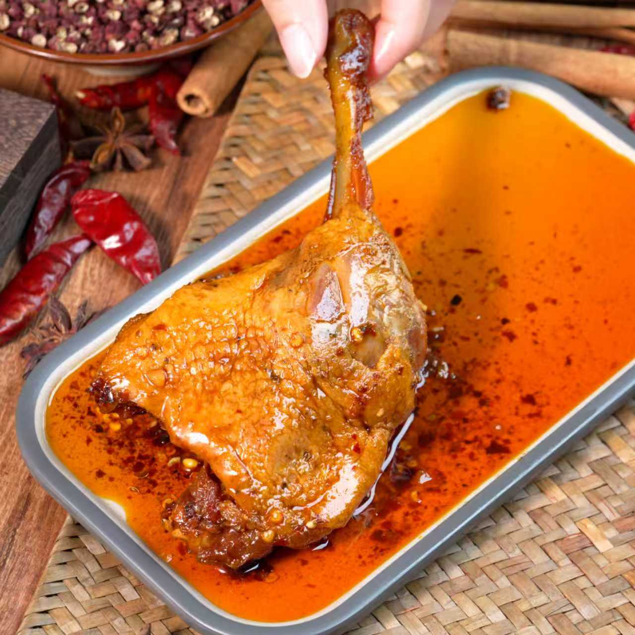 麻辣鸭腿150克单只装