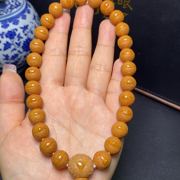 凤眼菩提手串尼泊尔