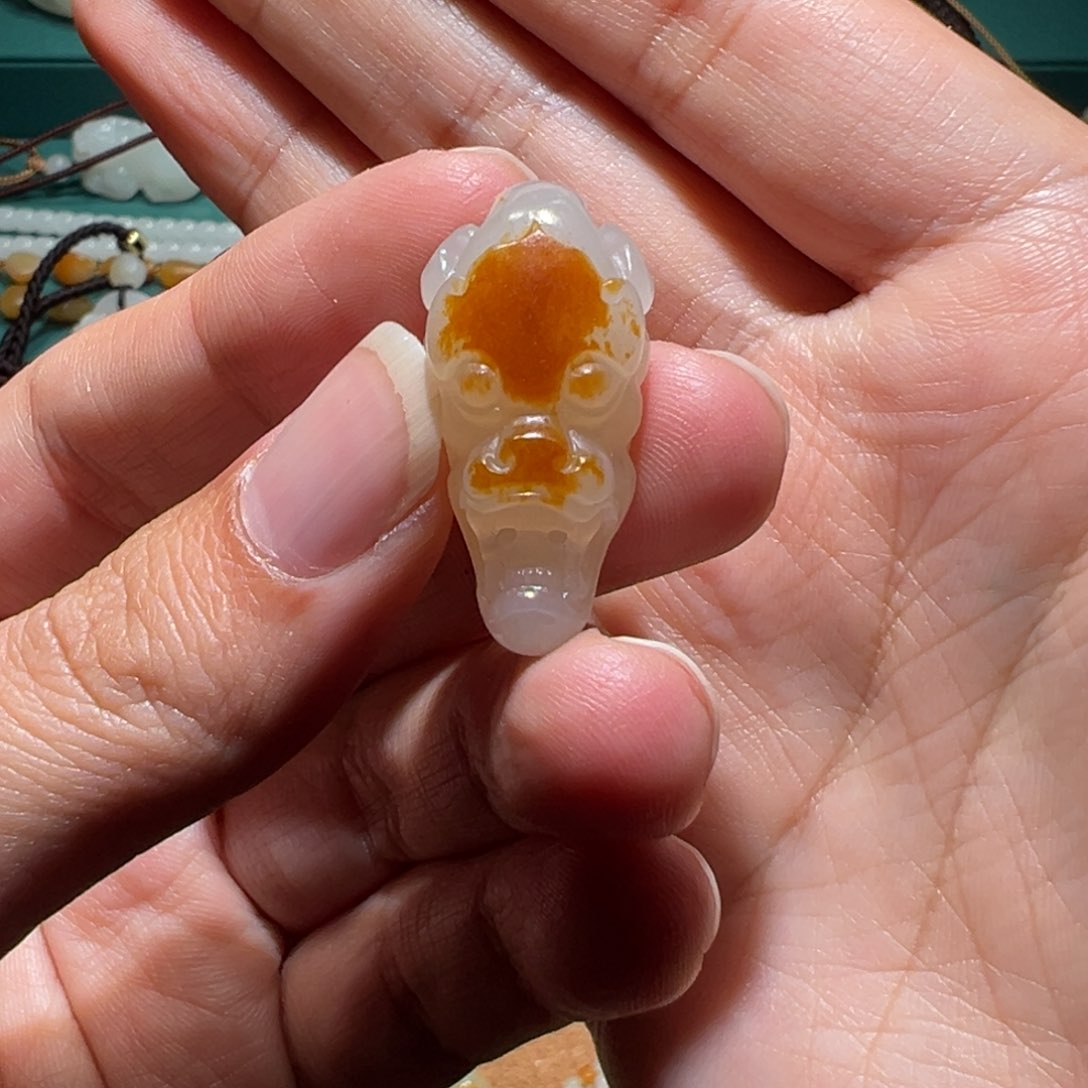 和田玉玉牌未镶嵌X****2