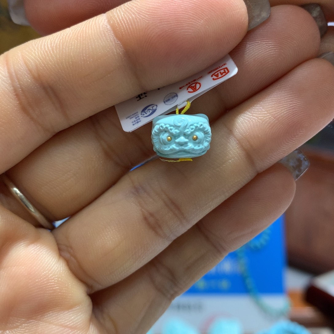 绿松石未镶嵌配饰