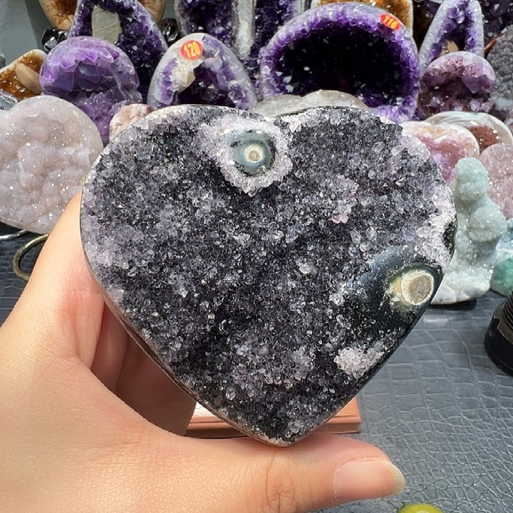 未镶嵌珠宝半成品紫晶