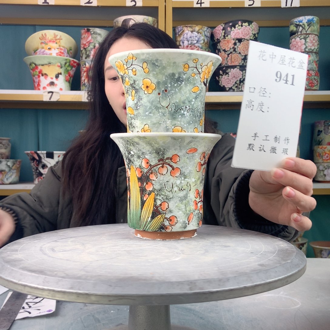 罐景德镇手工瑕疵941