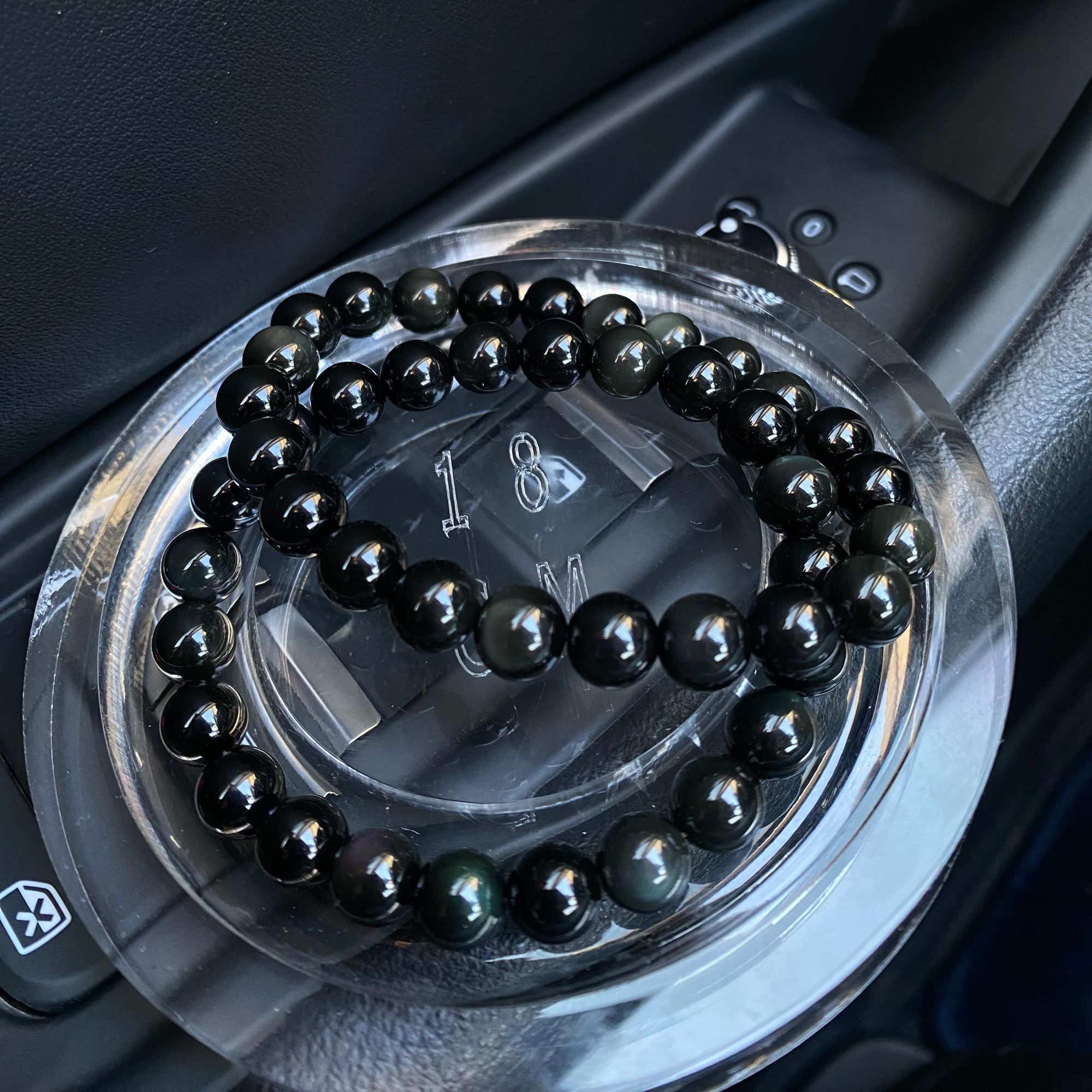 天然彩曜石手串男女同款多样性发其一【采薇甄选】