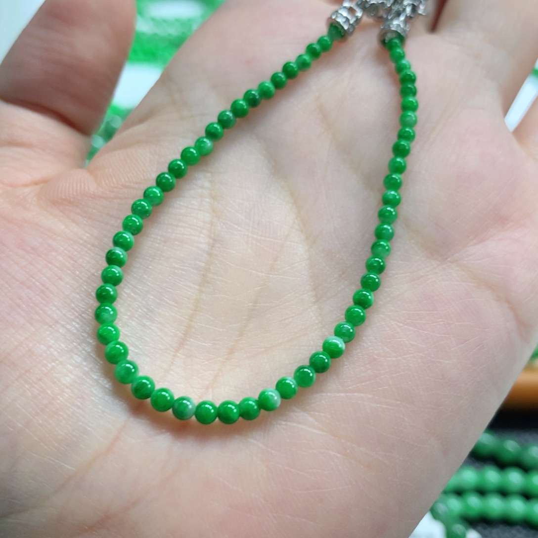 翡翠未镶嵌手链翡翠