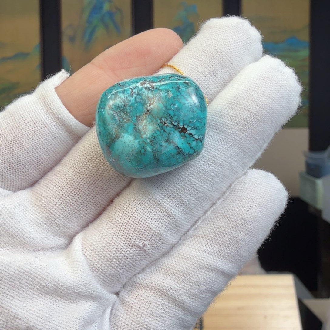 绿松石未镶嵌珠宝奇石