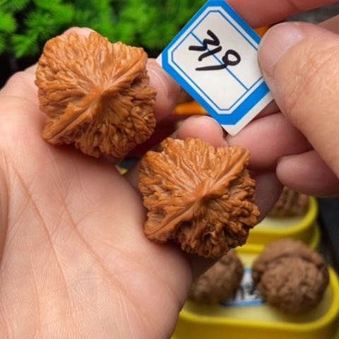 文玩核桃吊坠麦虎35