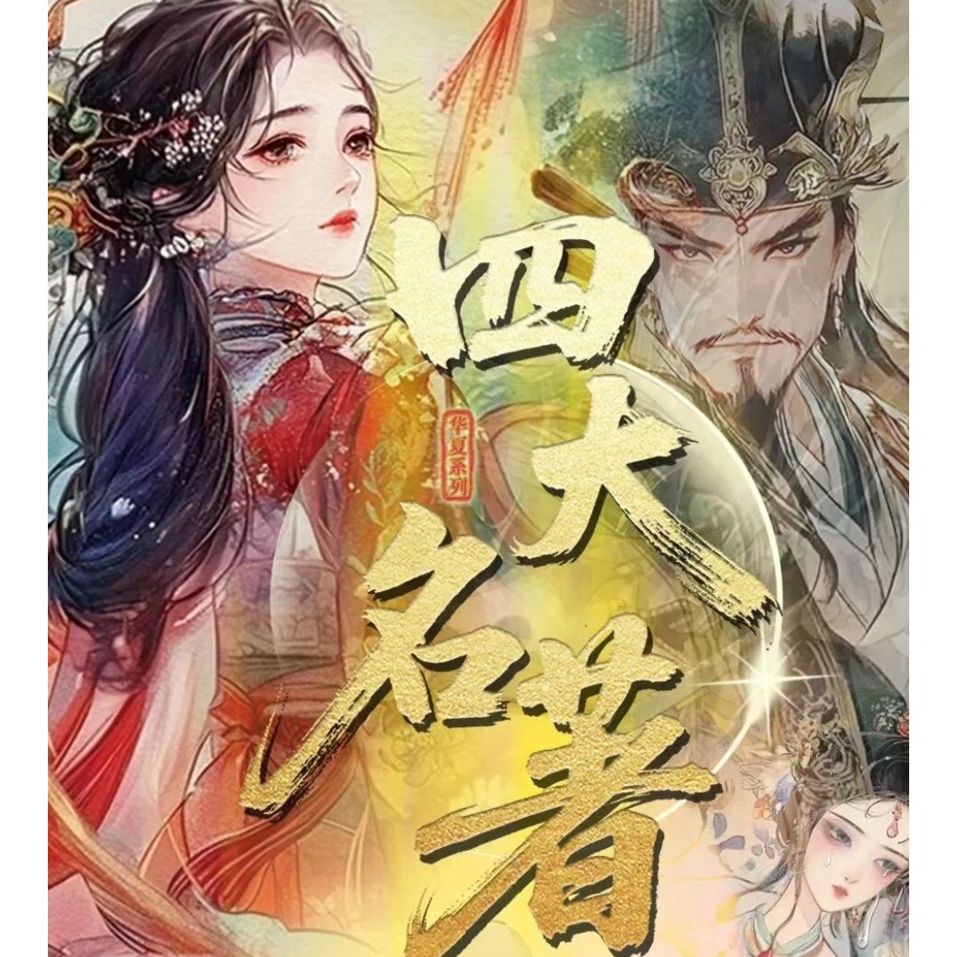 （拆盒）《四大名著》遇见潮玩收藏卡牌国风盲盒卡牌代拆
