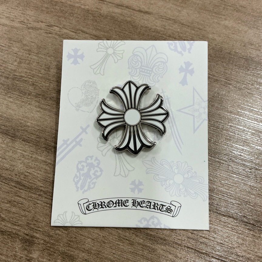 未使用 Chrome Hearts/克罗心 （pm）胸针 全新/7691