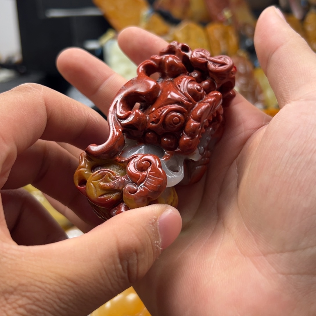石英质玉（黄龙玉）未镶嵌hly