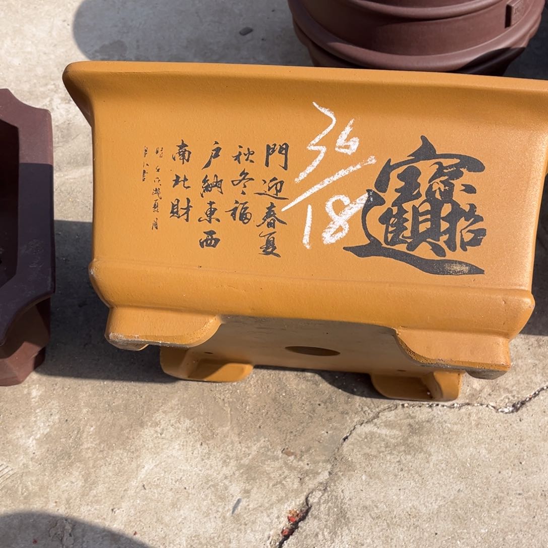 紫砂花盆盆景艺术