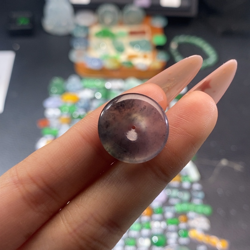 【闪购商品】翡翠挂件未镶嵌扣子