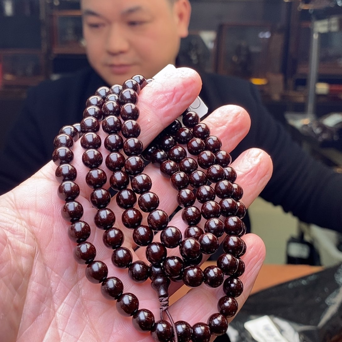檀香紫檀（小叶紫檀）手串/手链酒**源7