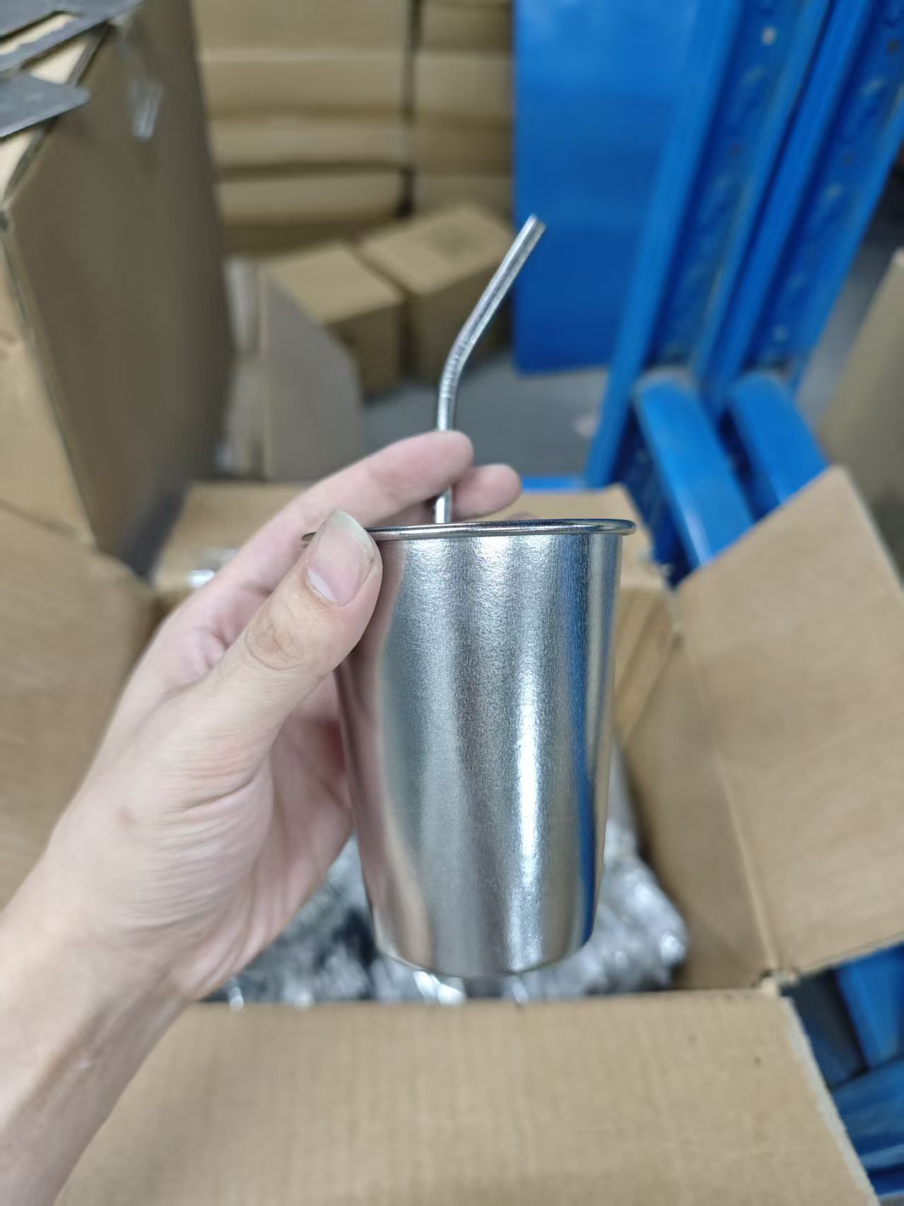 纯钛水杯户外露营啤酒杯咖啡杯新款家用茶杯冷饮杯便携随手杯